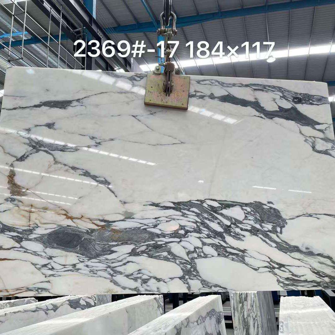 大花白大理石圆桌餐理桌茶几面板岛橱台柜面台石材窗台无品牌/面