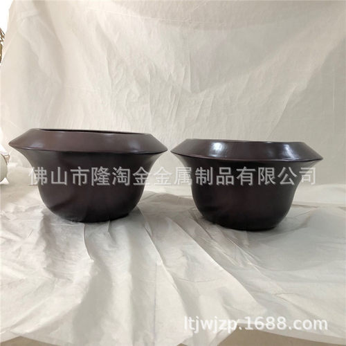 江苏304不锈钢手工锻造花钵