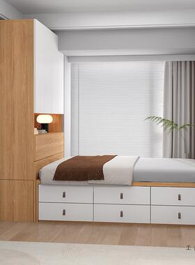 飘MXJ定制窗改造床箱床拼接床榻米储物小户型省空间榻窗台延伸衔