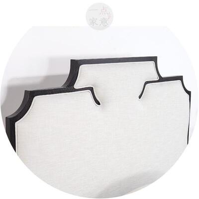 软包布艺实木中双人床现代约EEA客房床民简宿样板房酒新店家小户