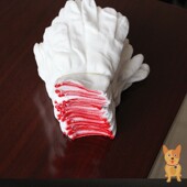 透气棉线劳保纯棉纱手套超薄纱布薄款 男女汗布 针织一次性帮手包装