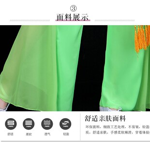 桃李杯春闺梦演出服中国风新款民族秧歌舞蹈服戏曲服装女花旦独舞