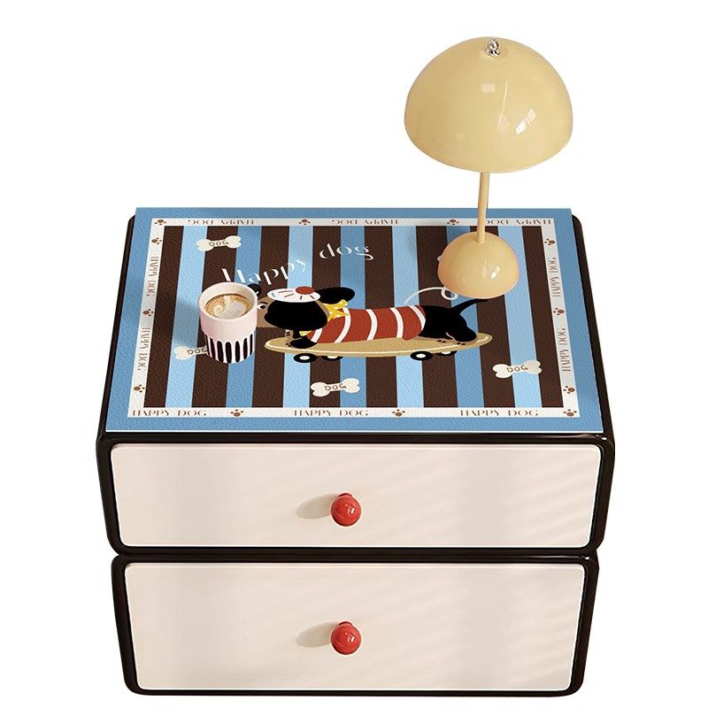 卧室床头柜皮革垫可爱宠物防尘盖垫防水免洗PVC盖布梳妆台橱柜垫,居家布艺,床头柜盖布,淘宝优惠券,粉丝福利购,淘宝优惠卷