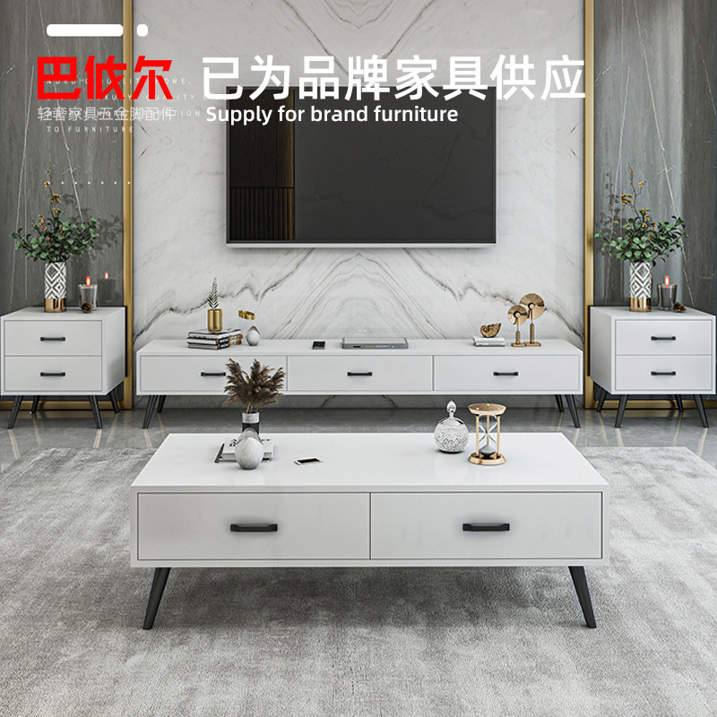 黑色家具脚沙发脚橱柜脚茶几腿金属桌子脚电视柜脚直形倾斜锥圆管,基础建材,家具脚垫,淘宝优惠券,粉丝福利购,淘宝优惠卷