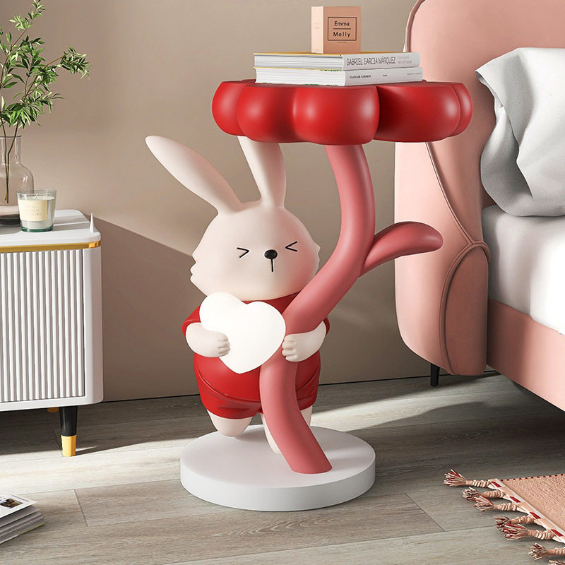 新年兔子落地摆件兔年生肖春节元旦迎宾雕塑乔迁礼物喜庆软装饰品,家居饰品,落地摆件,淘宝优惠券,粉丝福利购,淘宝优惠卷