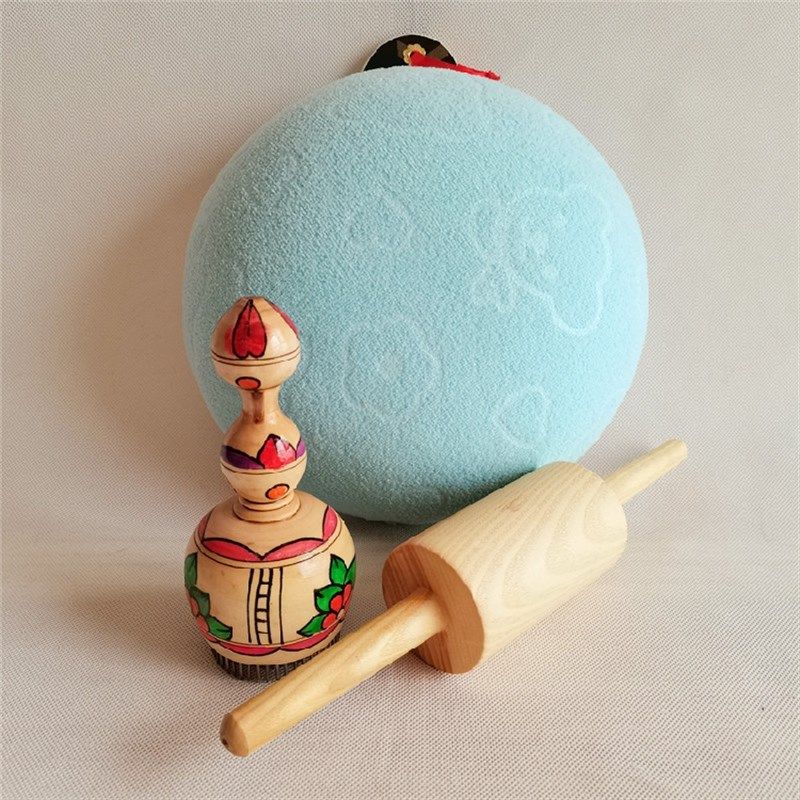 2021新品新疆打馕工具三件套实木手工馕针馕枕头擀面杖烤饼烘焙