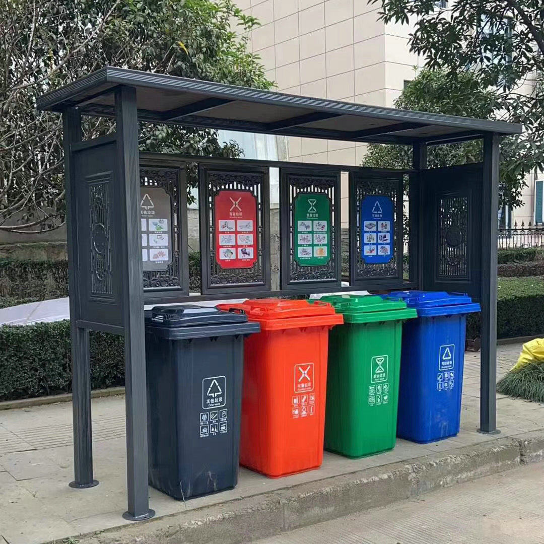 240L环卫垃圾桶240升塑料垃圾桶果皮垃圾箱小区分类收纳桶