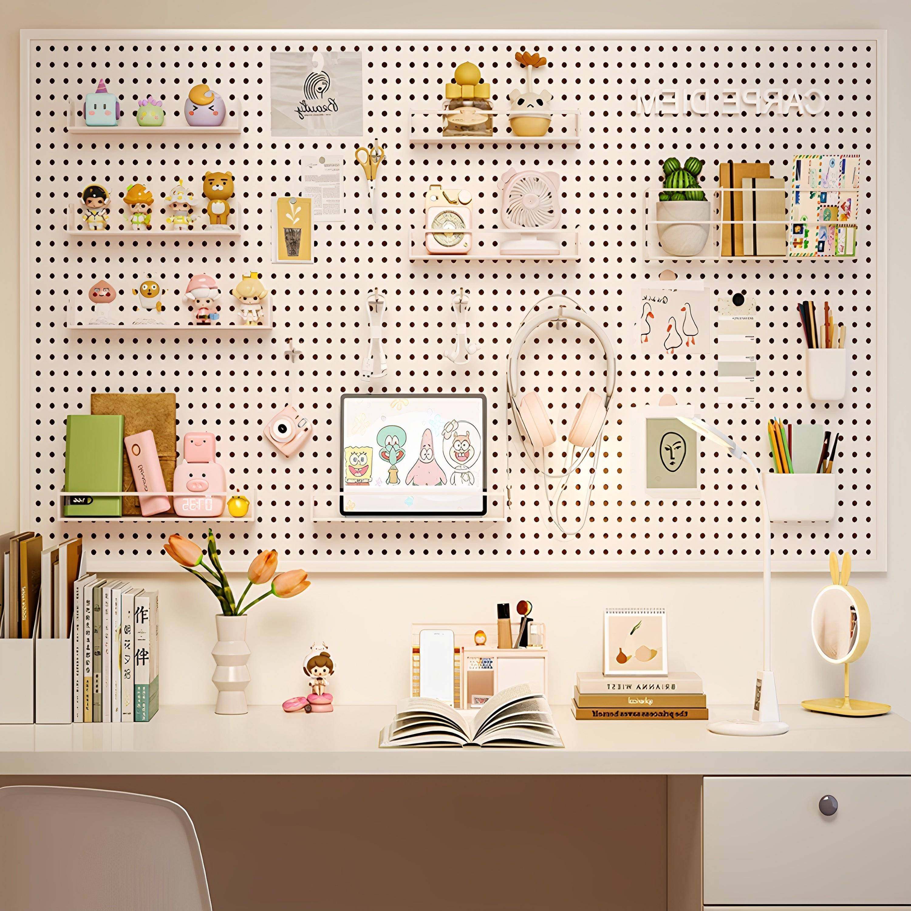 日本进口洞洞板置物架墙上收纳学习宿舍墙面造型金属冲孔板展示架,3C数码配件,USB多功能数码宝,淘宝优惠券,粉丝福利购,淘宝优惠卷