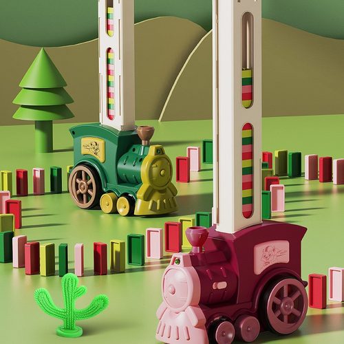 多米诺骨牌自动发牌小火车游戏