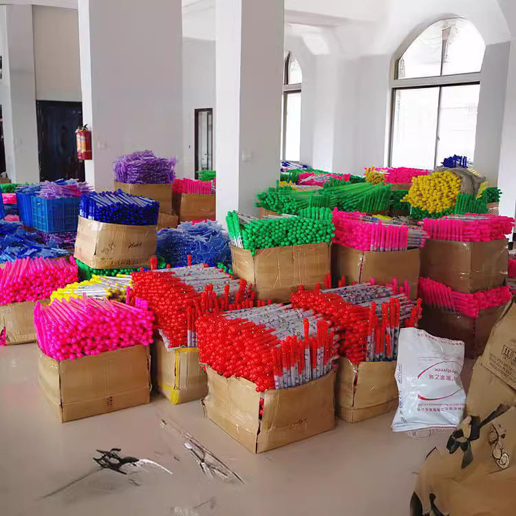 发光棒子大号48CM七彩闪光彩虹荧光棒演唱会活动助威演出道具