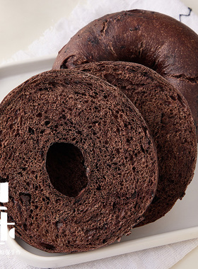 新品 梨木巷黑魔法贝果面包手作三明治欧包营养早餐饱腹代餐点心