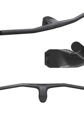 SYNCROS全碳纤维山地自行车一体车把燕把哑光负把立管负8度