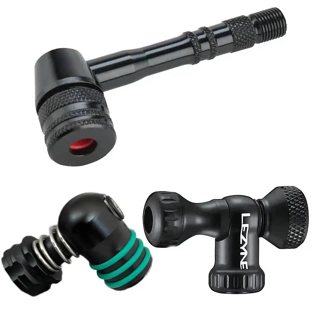 silca雷音lezyne自行车高压充气瓶二氧化碳co2便携快速公路充气嘴