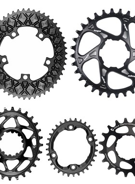 Wolftooth absoluteBLACK Hope 椭圆形山地车直装式正负齿片盘片