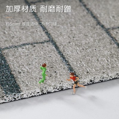 速发入户门丝圈地垫门口门内防滑脚垫进门蹭土地毯玄关门垫可裁剪