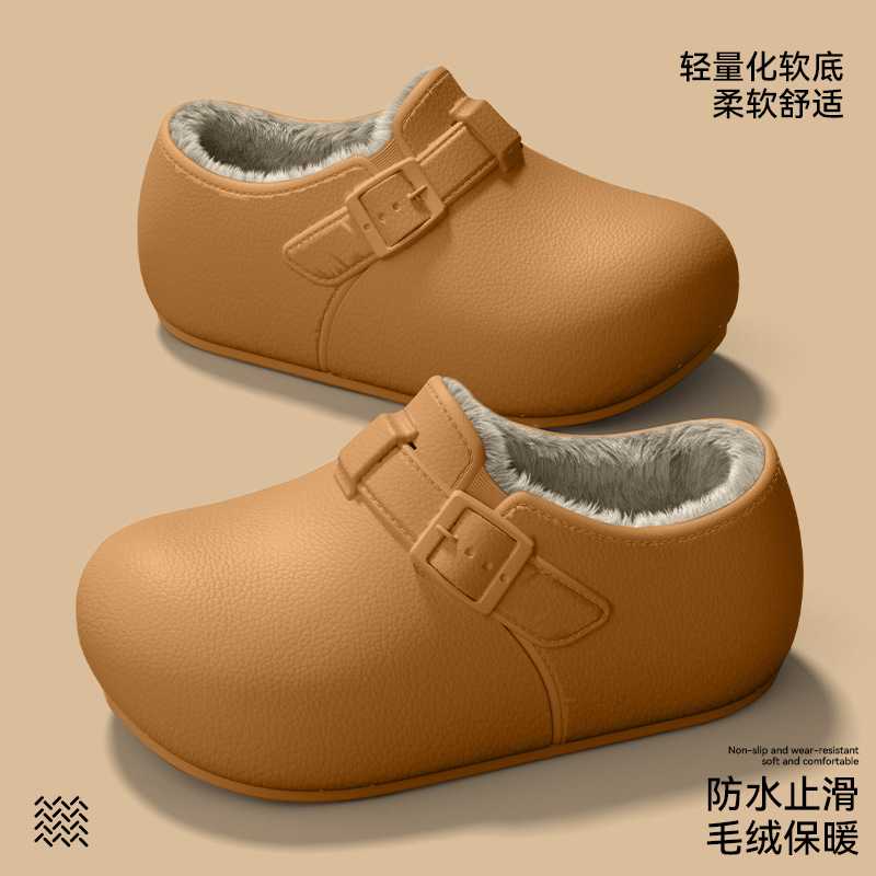 勃肯棉拖鞋女款防水耐脏冬季新款