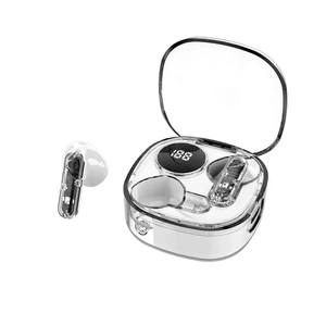 透明耳机max20半入耳式蓝牙5.3学生党通用款