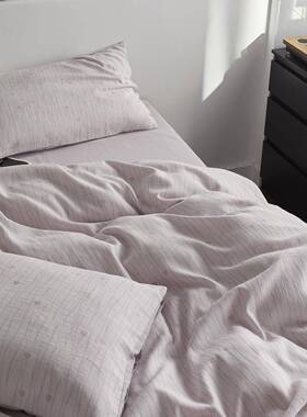 A类高洗端60空气提件花支纯棉水棉四套质感三层纱布全棉床95658上