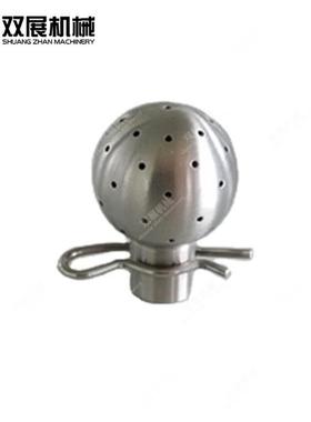 卫生级不锈钢CIP洗罐清洗球自旋转内丝焊动接卡盘插销RLQ多器种连