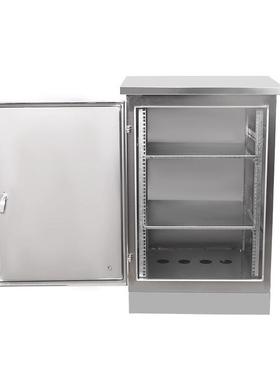 户GUH304不锈钢配电箱网络机柜4u交换外机功放控弱电柜2监控防制