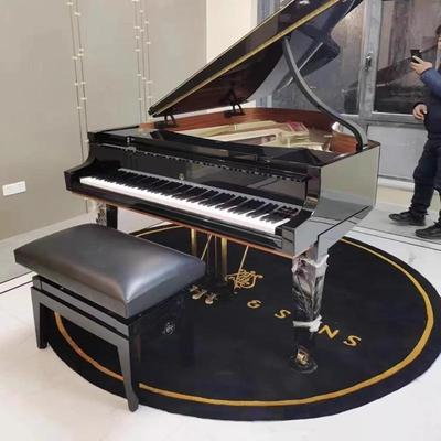 琴施坦威钢专用热加防厚隔音地TTA毯三角钢琴手工地毯垫减震潮隔