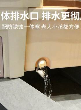 美地旺新旋转UIP迪拖把抽屉式家款用免手洗水桶一体拖墩布桶一拖