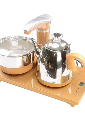 132312茶盘具实四木茶套装花梨木合一排水茶台黑檀木茶托