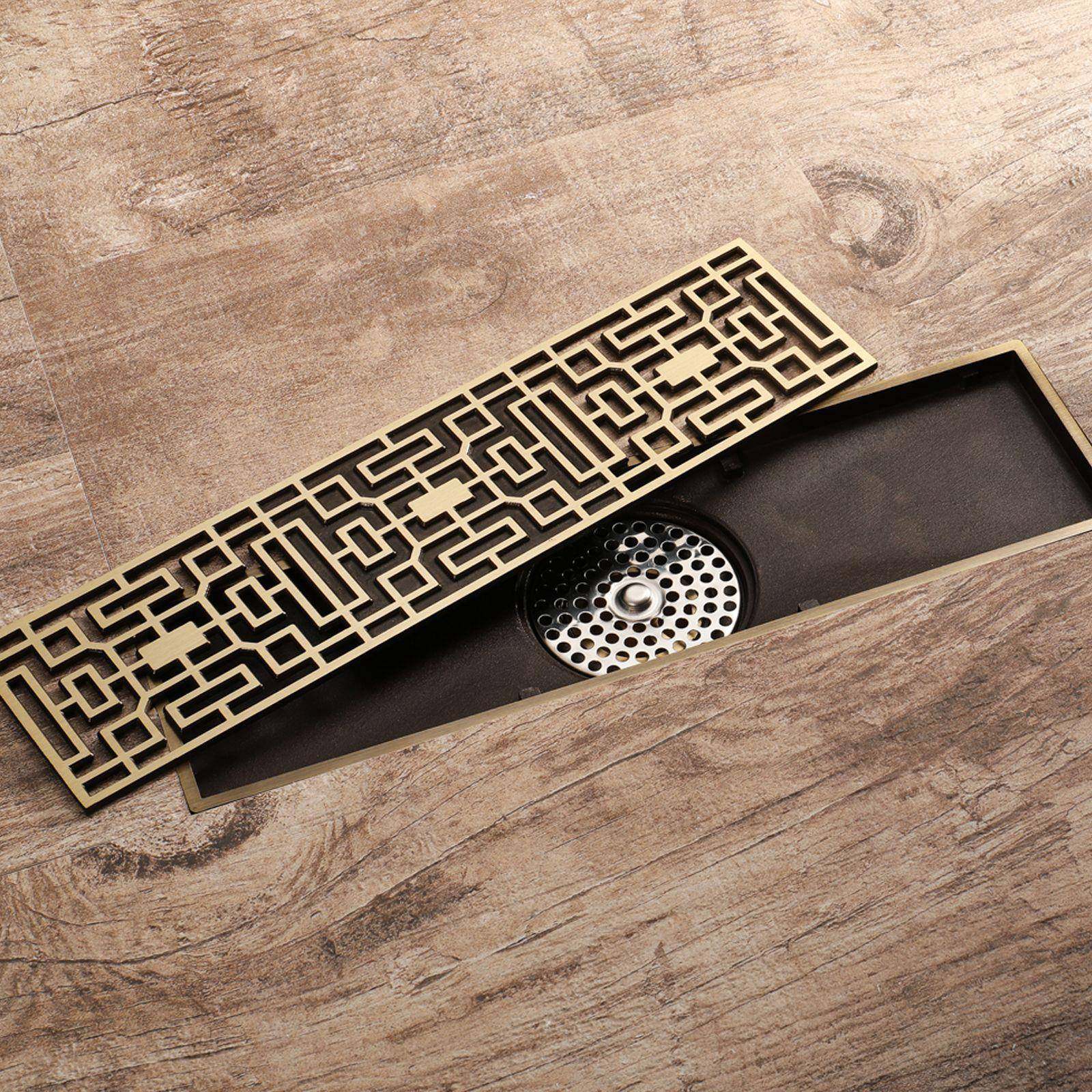 IDEE无品牌/P3H00*80mm不锈钢钢长地漏卫生条量间大排水防臭地漏