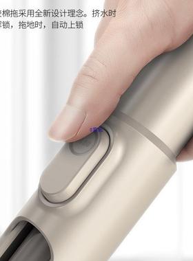 绵吸水拖家用一拖净懒人免手把红洗地托帕头棉网2025海新QMC款24