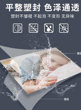 6BV爱Q惠佳塑封机家ZOP用照片A3/4胶过塑A机办公相片迷你照片过机