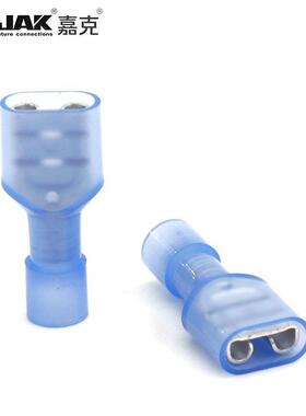 FDFN2-25母0蓝色尼龙插簧母头63插绝电线连无品牌/接器快速.全缘