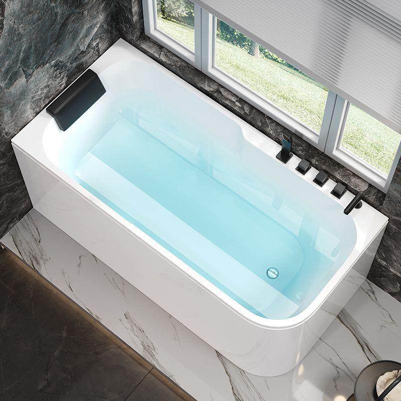凳圆角撞加防深坐亚克力家用小户型成恒温加热浴缸80494人冲浪按