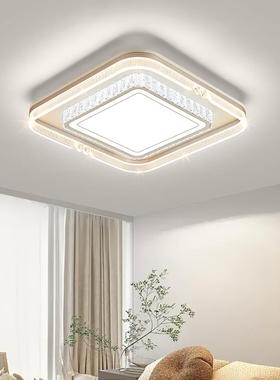 客厅水晶吸顶大灯轻全33682简约现代大气奢225新款0餐厅卧室屋套