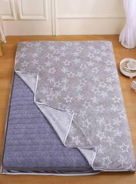 V45O双拉链床套床罩保护套榻防尘罩垫纯棉全包围拆卸榻AWH可米