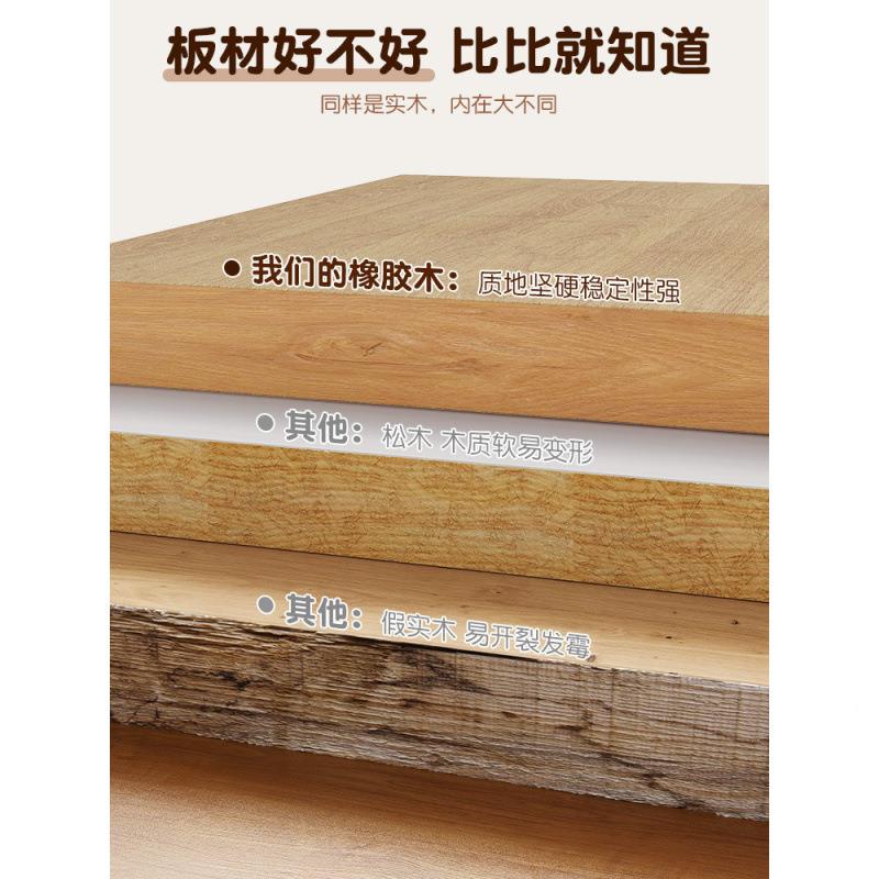 叠实木办折书桌学生家用电脑F8MJMMT5桌卧小户型床边室学习小桌子