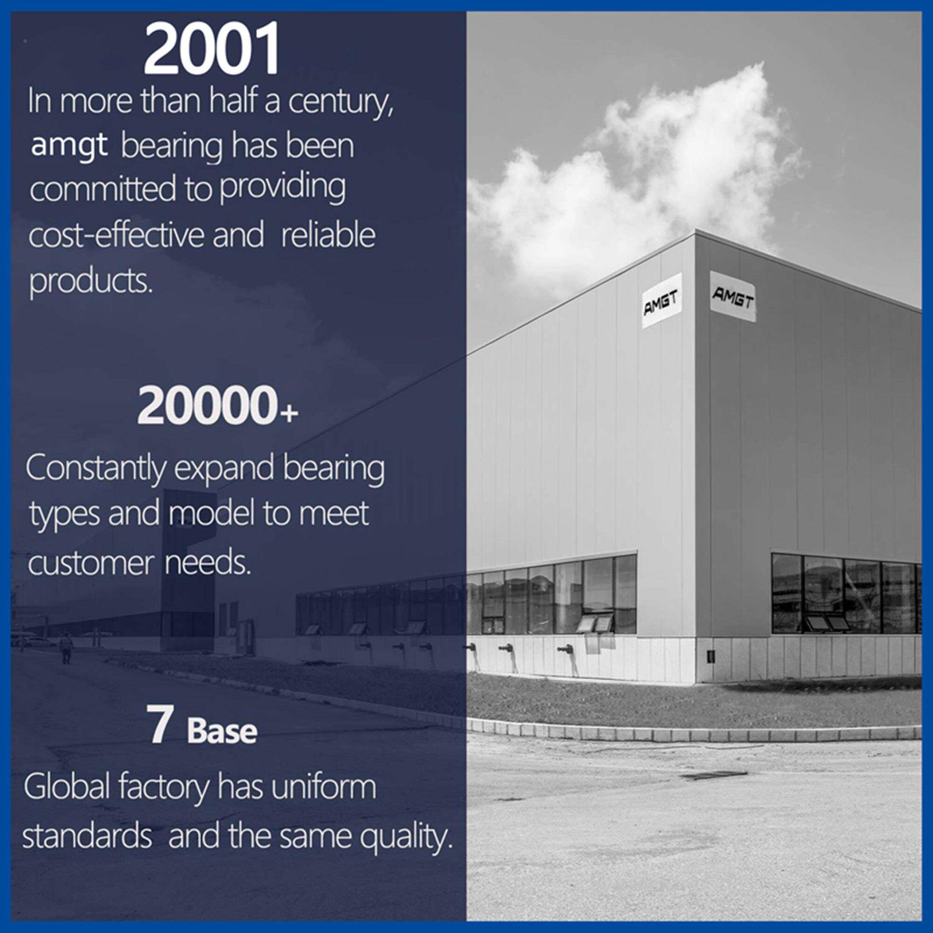 AMGT进口性能角接触球轴M承7319C无品牌/AC高ACMBBBWHDBDTDF