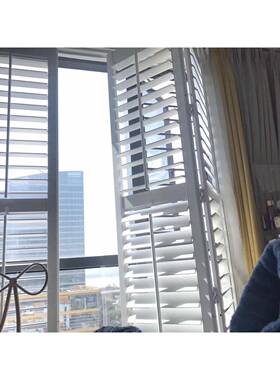 ?F758T887间厂家直销门欧式实木百叶门百叶窗卫生免打江浙沪上测