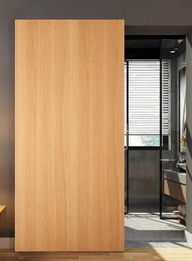 实木幽灵门架无轨移门推拉门形门VYS卧移室厨房门书门悬浮门谷隐