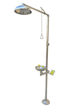 越安防30不锈钢紧立式急空YX-FH-PK喷淋复合式防4冻排洗眼器耐翔