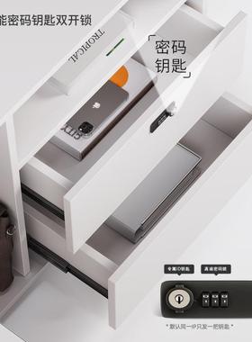 经板简办老公BQX桌椅组合电脑桌约现代白色大班台医美咨询主管理