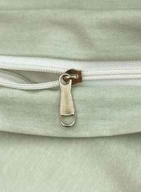 小清新被套单件0纯10全棉绿色LT-BT202棉单人被罩1050x20x230宿舍