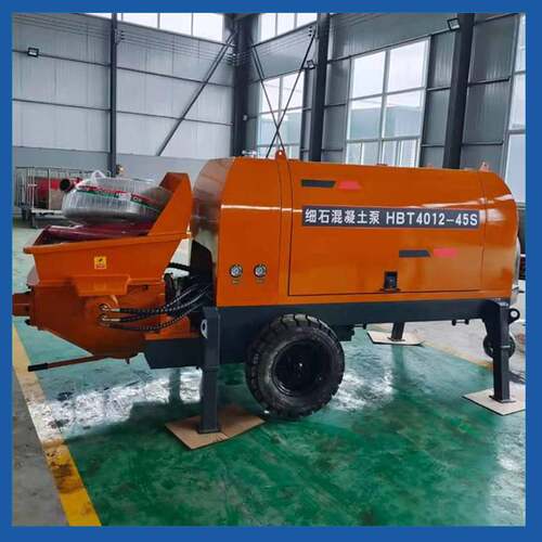 柴油细石混凝土泵小型混泥土细石砂浆泵40型混凝土输送泵