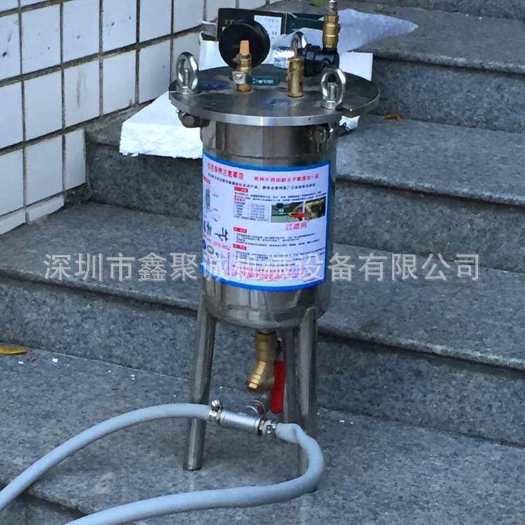 专荣志喷胶乳机10升喷白RWB胶用款喷胶下排式好清洗不锈钢喷胶机