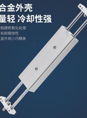 气动双杆可调行程台气缸STMB10双/16轴/20滑/25*2CZI5/50/75/150S