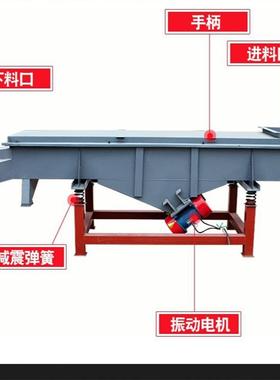 鹏线热销花椒VPA直线筛不发锈钢粉直筛状结实耐磨直线振动筛