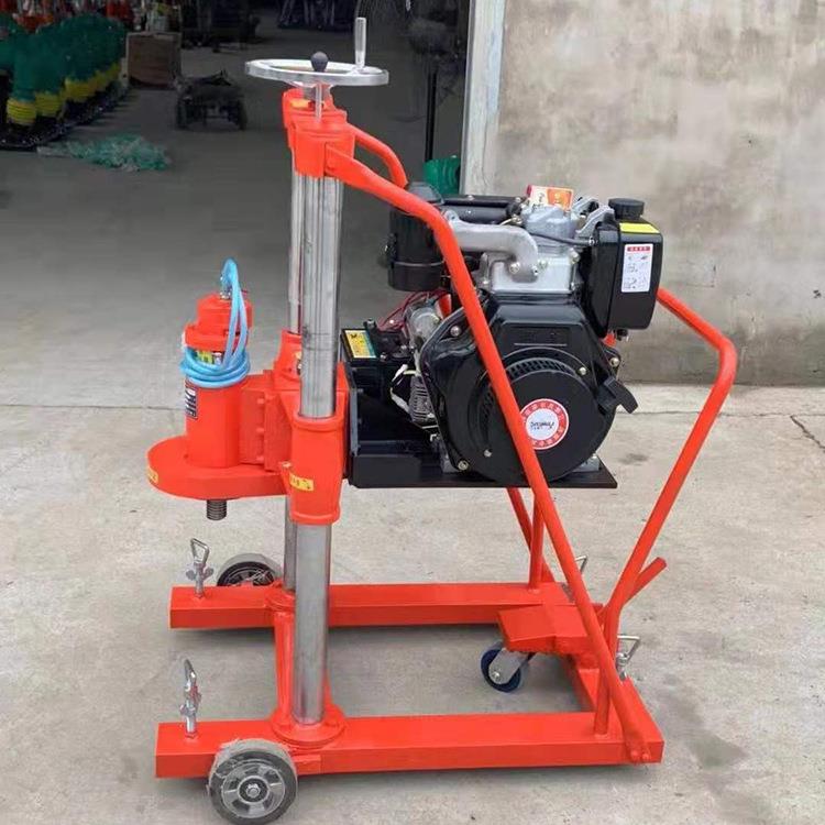 113芯马力混凝土取机12水泥路汽油开面采打孔机2马力小型取芯机