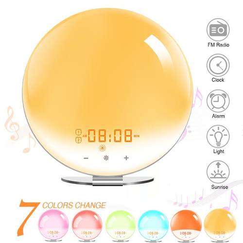 源头儿童睡眠训练音唤可醒灯哄睡助眠ZTQ闹双钟静音量调节夜灯