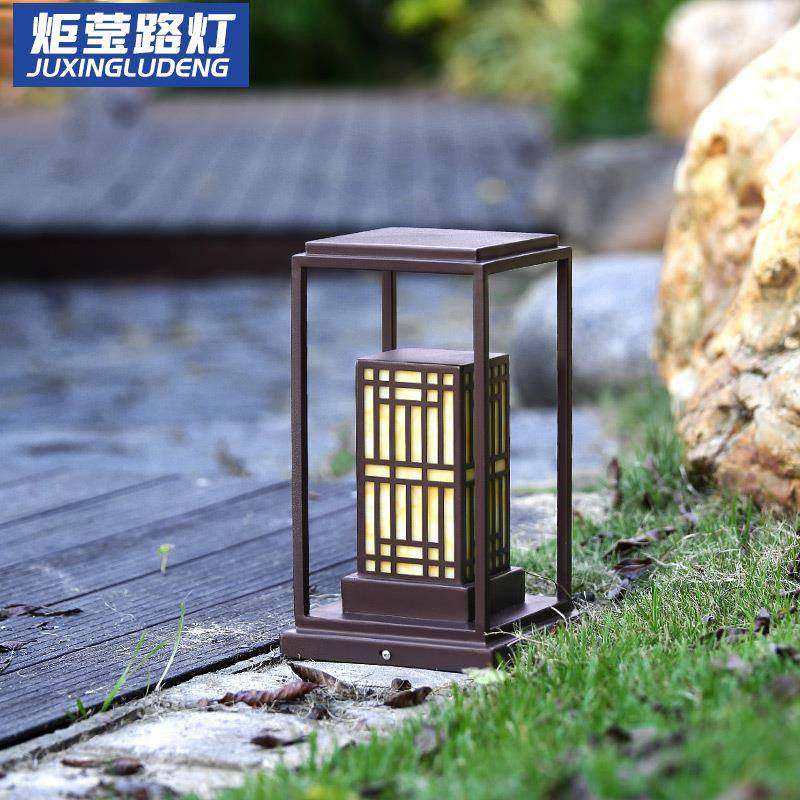 草能坪灯XGO户外防水明新中式院落地草地led景观太阳庭院装饰子照