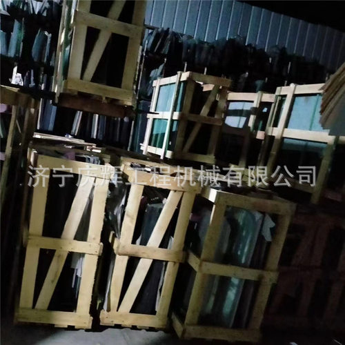 XP303S压路机玻璃 前挡 前侧 左右门上下挡风钢化玻璃