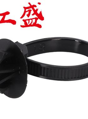 固126-00207椭蘑圆GOU束菇头定汽车基板线扎带500/包耐低温